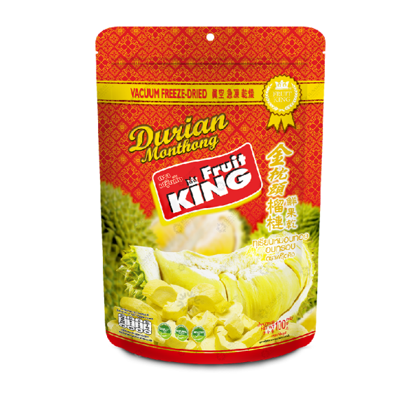 Freeze Dried Durian Monthong 100g. (Gold)